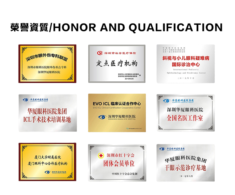 榮譽資質